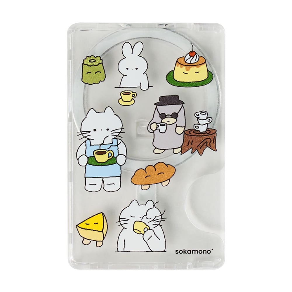 Sokamono 磁吸卡套 / 喝咖啡-CS_SO_CL01