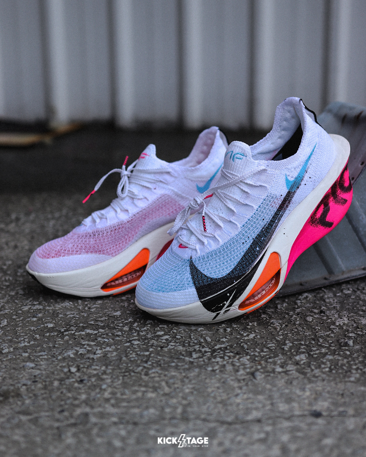 男鞋 NIKE AIR ZOOM ALPHAFLY NEXT% 3 白粉藍 碳纖維 緩震 透氣 慢跑 運動鞋【IM6673-100】