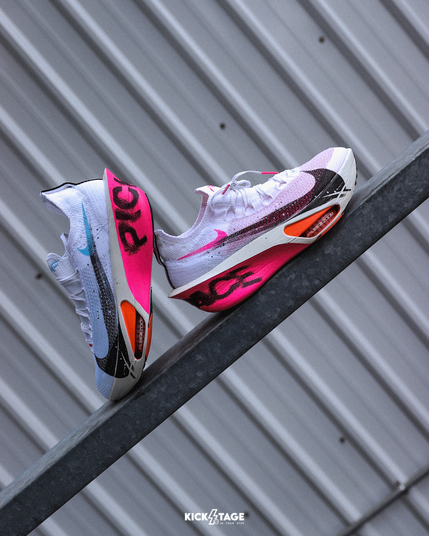 男鞋 NIKE AIR ZOOM ALPHAFLY NEXT% 3 白粉藍 碳纖維 緩震 透氣 慢跑 運動鞋【IM6673-100】