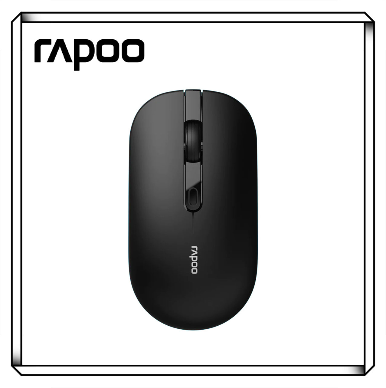 RAPOO 雷柏 B30 無線靜音滑鼠 黑