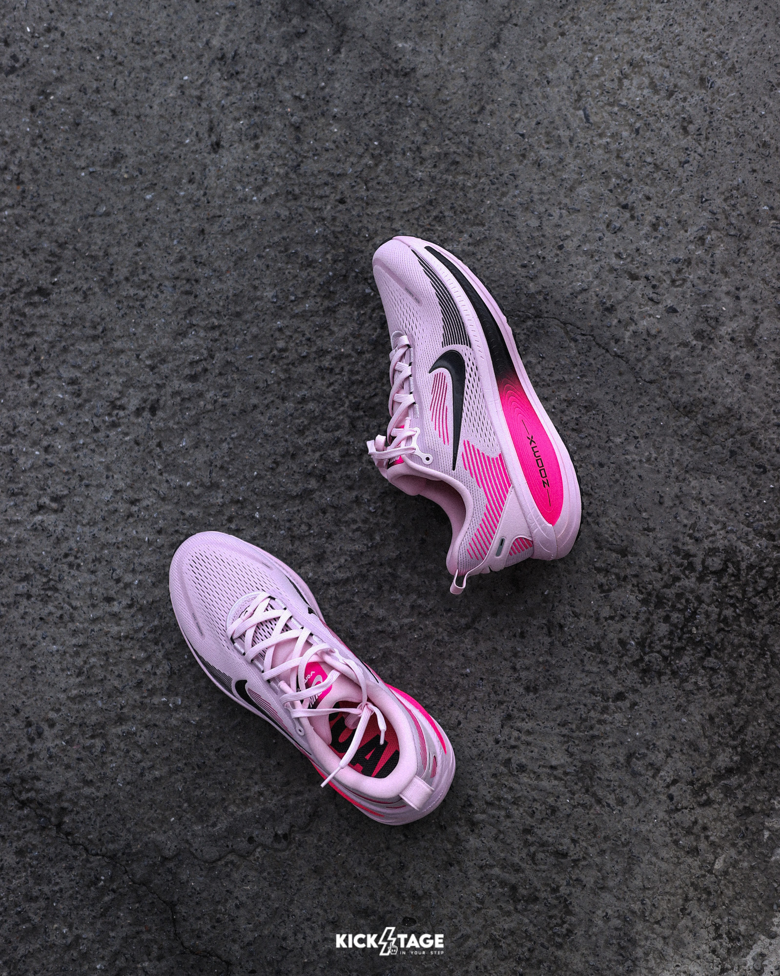 男鞋 NIKE ZOOMX VOMERO 18 粉黑 氣墊 緩震 透氣 慢跑 運動鞋【HM6803-602】