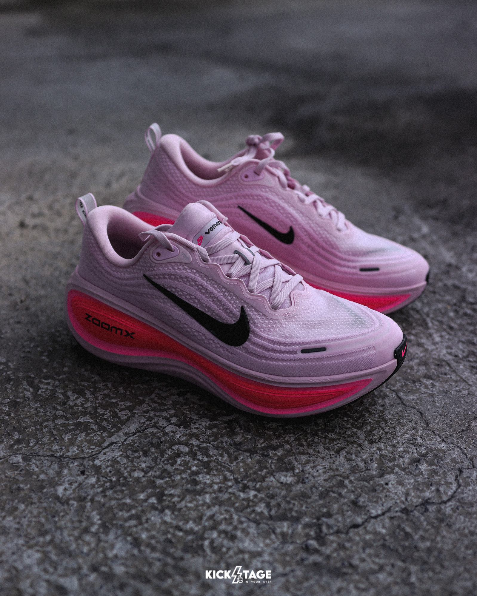 男鞋 NIKE VOMERO PLUS 粉色 氣墊 緩震 網布 透氣 休閒 跑步 運動鞋【HV8150-602】