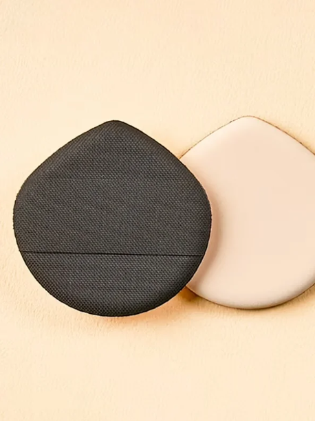 DAISO Korean Super Fitting Teardrop-Shaped Powder Puff (2-pack)