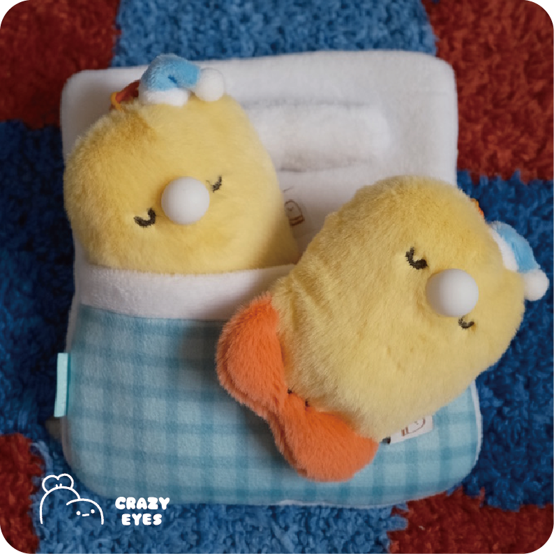 睡夢的炸蝦娃娃（按壓可打呼）