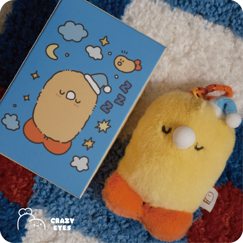 睡夢的炸蝦娃娃（按壓可打呼）