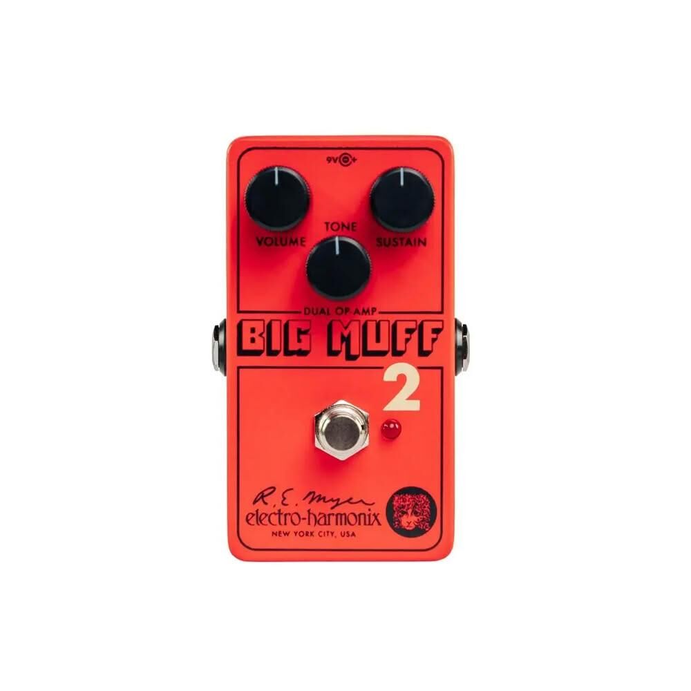 Electro-Harmonix Big Muff Pi 2 Fuzz Pedal 公司貨【宛伶樂器】