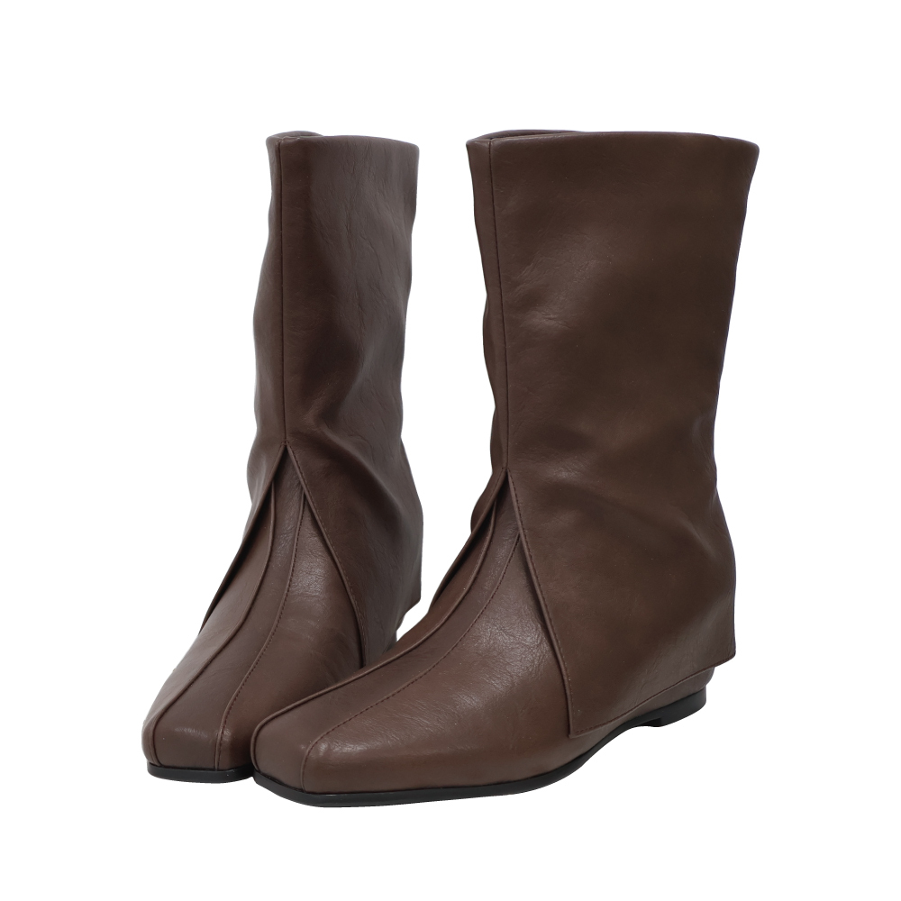 時髦中筒褲管靴 -2色