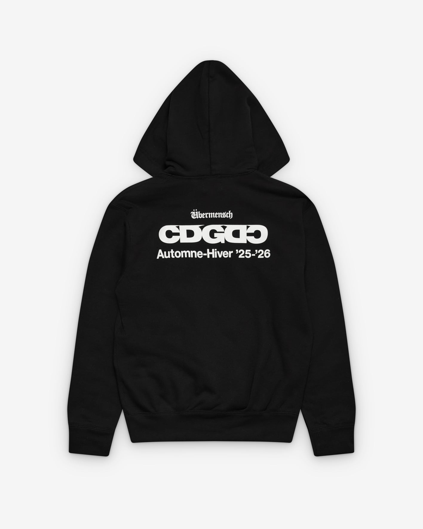 2025AW COMME des GARÇONS CDG x G-DRAGON Übermensch Hooded Sweatshirt 川久保玲 GD 聯名 帽T 現貨