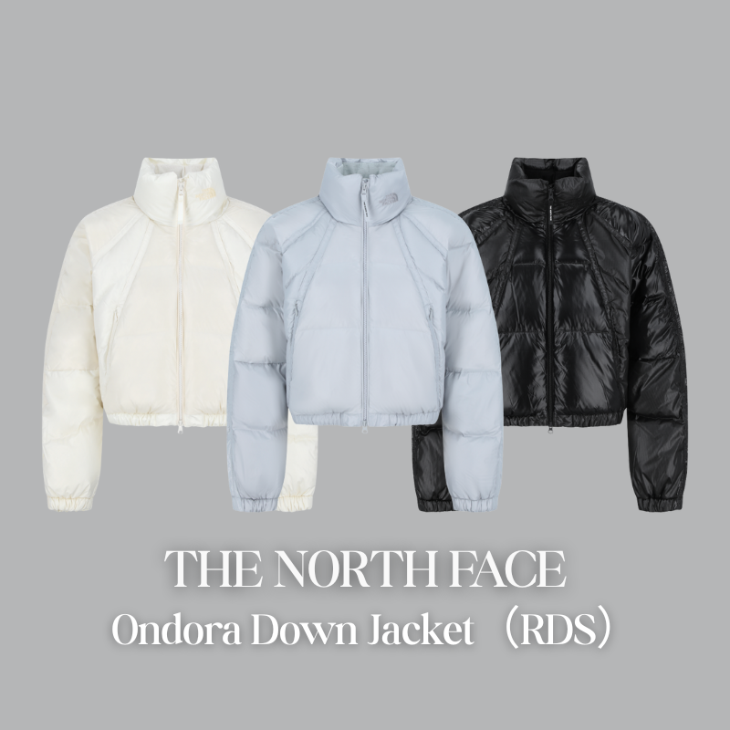 【代購】THE NORTH FACE 女款 Ondora Down Jacket（RDS）｜高領剪裁 × 輕量鵝絨保暖外套