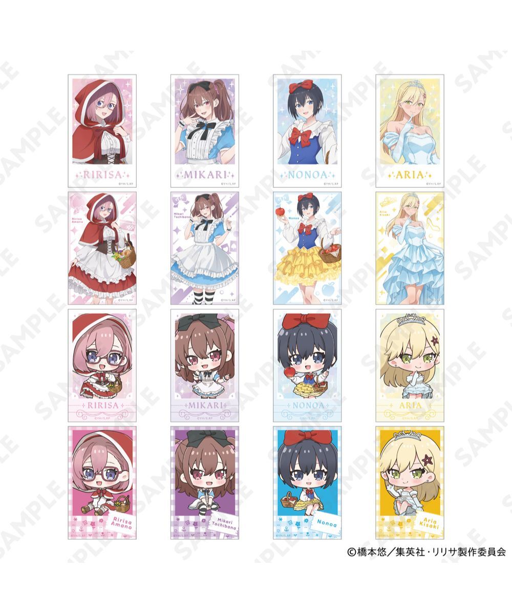 預購-TV動畫「2.5次元的誘惑」 小卡收藏組 童話故事Ver. BOX販售【日本進口精品】