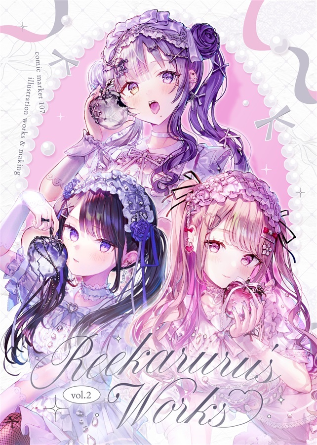 C107「同人代購」[Melonbooks代購」Reekaruru’s Works vol.2【新刊メロンブックス限定特典付】