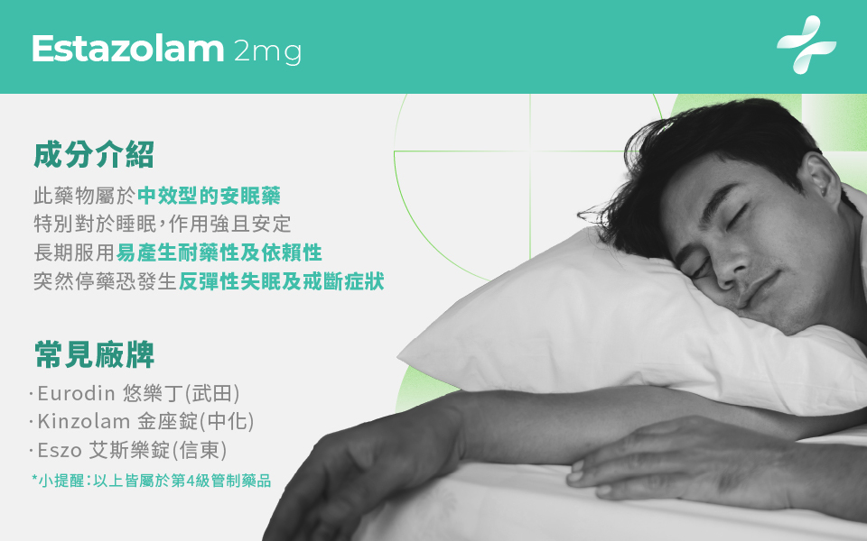 Estazolam 基本藥品須知