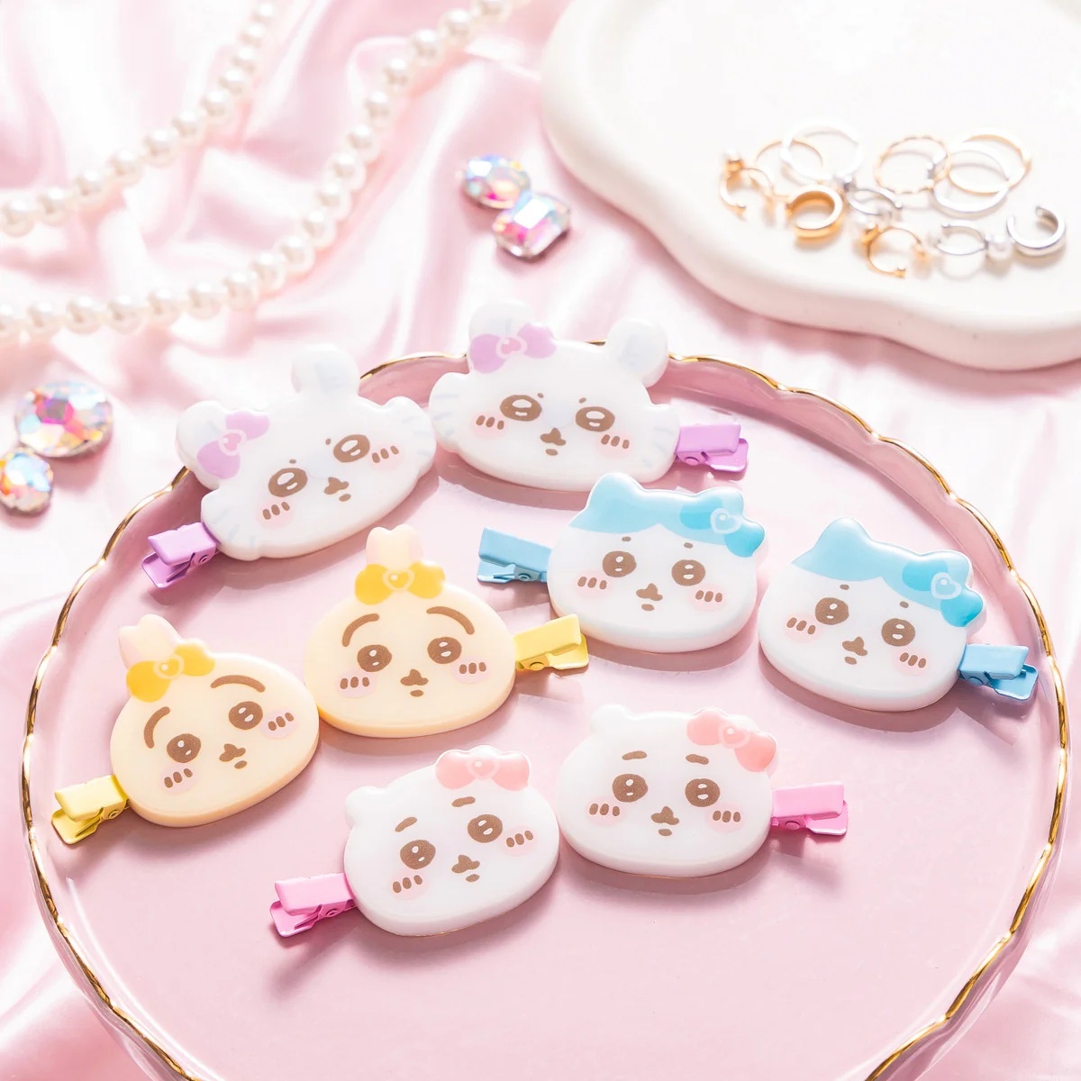 CHIIKAWA 吉伊卡哇 大頭 髮夾 髮飾