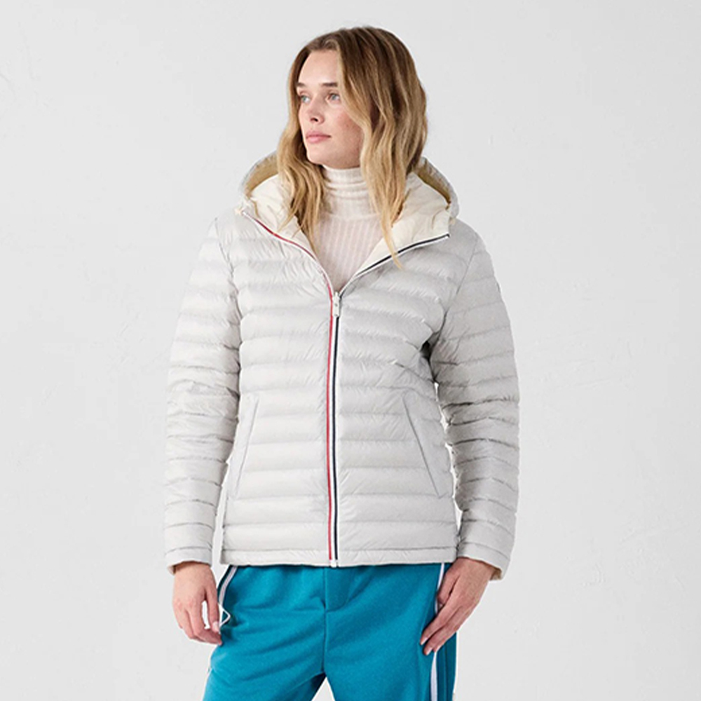 【JOTT】BER二面穿羽絨外套(白/灰)