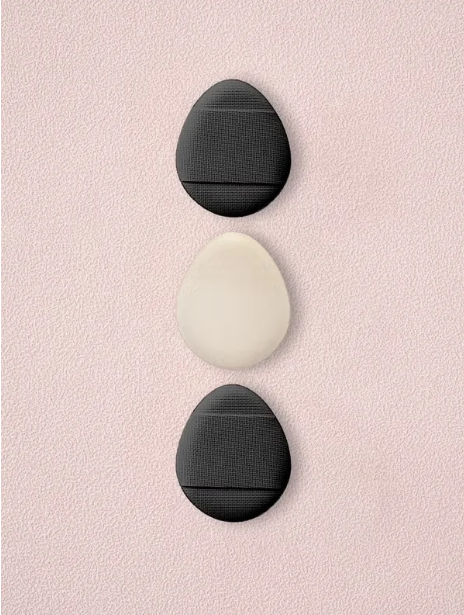 Korean DAISO Finger Powder Puff (3-pack)