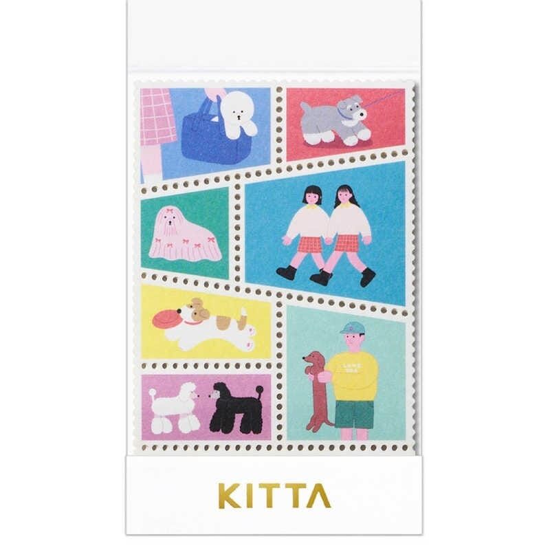 KITTA 隨身攜帶和紙膠帶 | 小狗 | KING JIM / Hitotoki