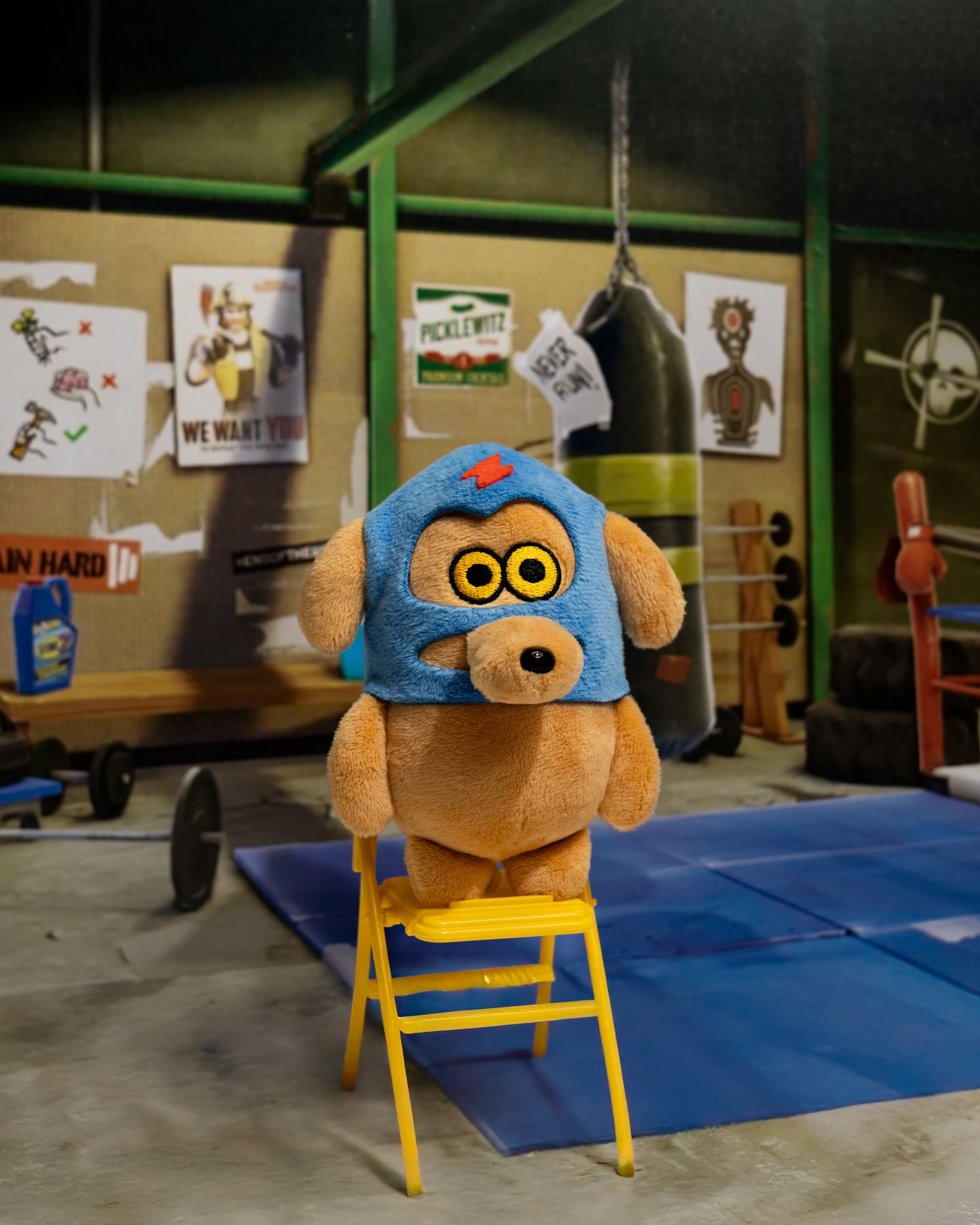 【預購】CHILL KINGDOM 吊飾娃娃－酷狗蓋瑞