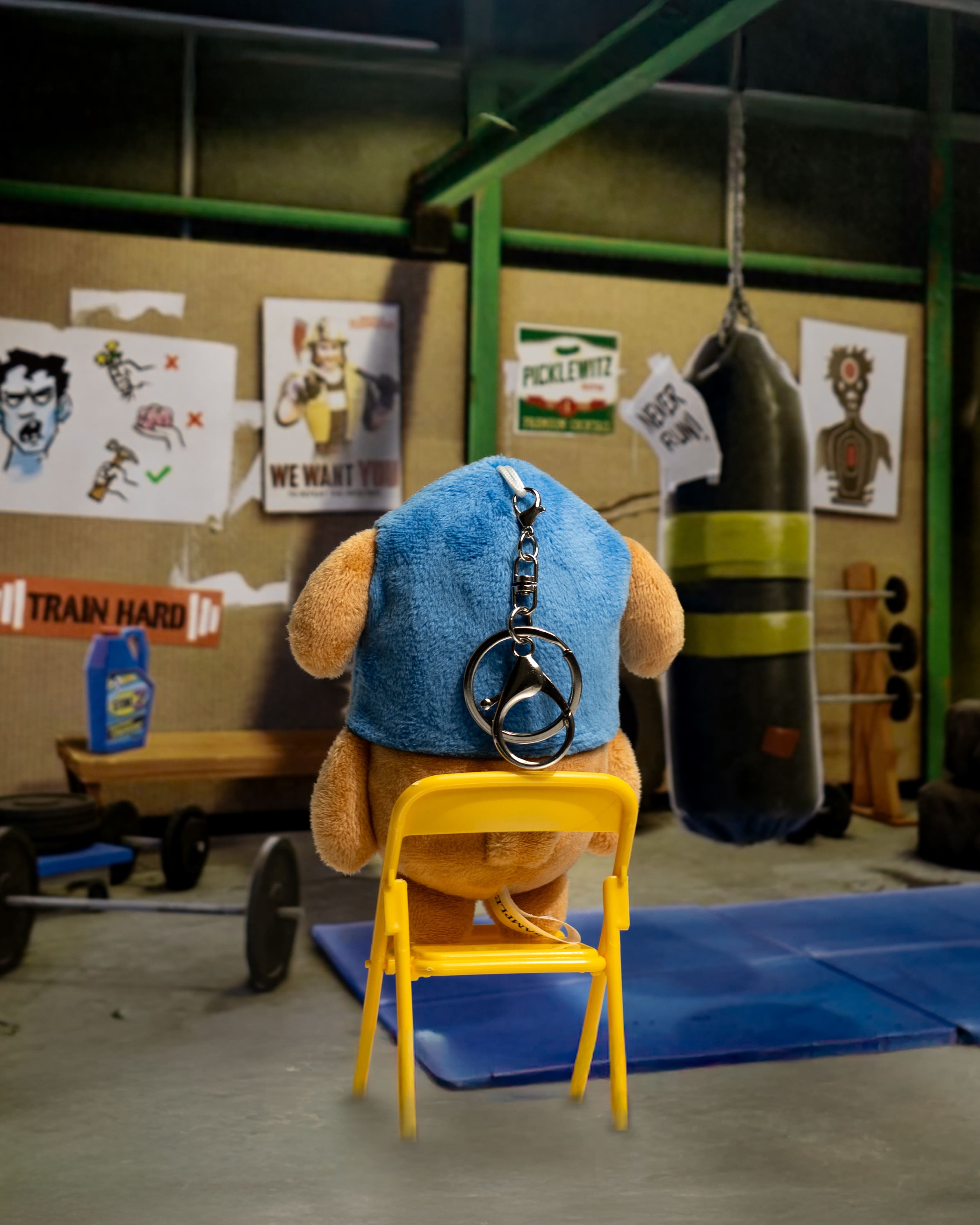 【預購】CHILL KINGDOM 吊飾娃娃－酷狗蓋瑞