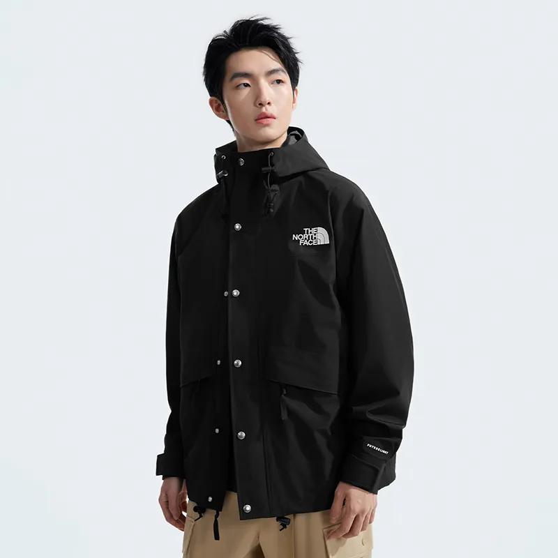 【代購】THE NORTH FACE ICON 86 1986系列 黑武士硬殼衝鋒衣｜FW24 防水防風防潑水 寬鬆連帽外套（男女同款｜宇宙黑）