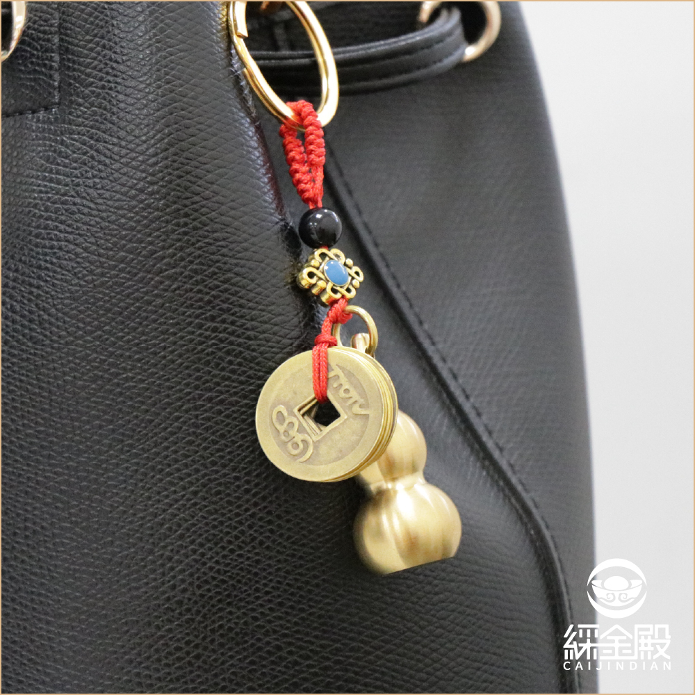 純銅鎮宅抗煞葫蘆吊飾【綵金殿】
