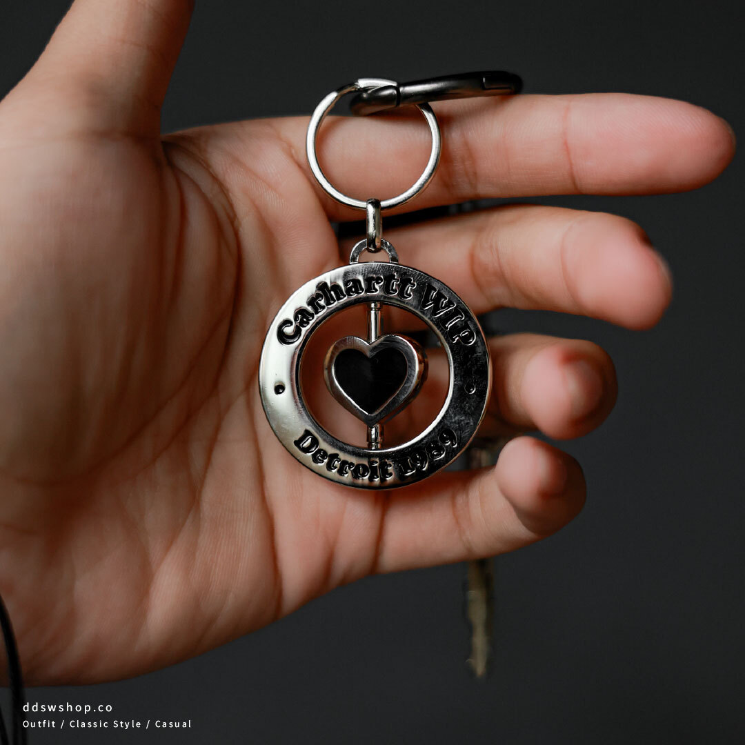 "現貨" CARHARTT MODALITY KEYCHAIN 愛心吊飾