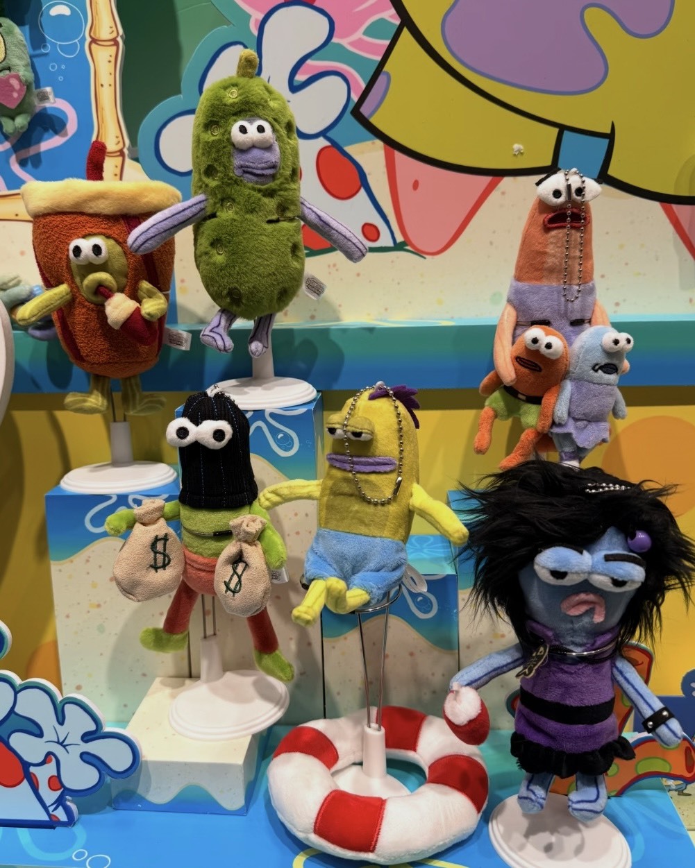 iSNEAKERS｜海綿寶寶 SpongeBob 比奇堡的一天 盲盒 吊飾 娃娃 6款