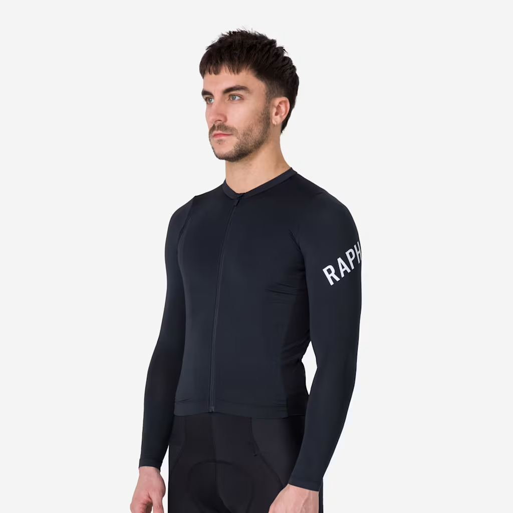 【Rapha 】長袖車衣 PRO TEAM TRAINING JERSEY AGH 極致黑