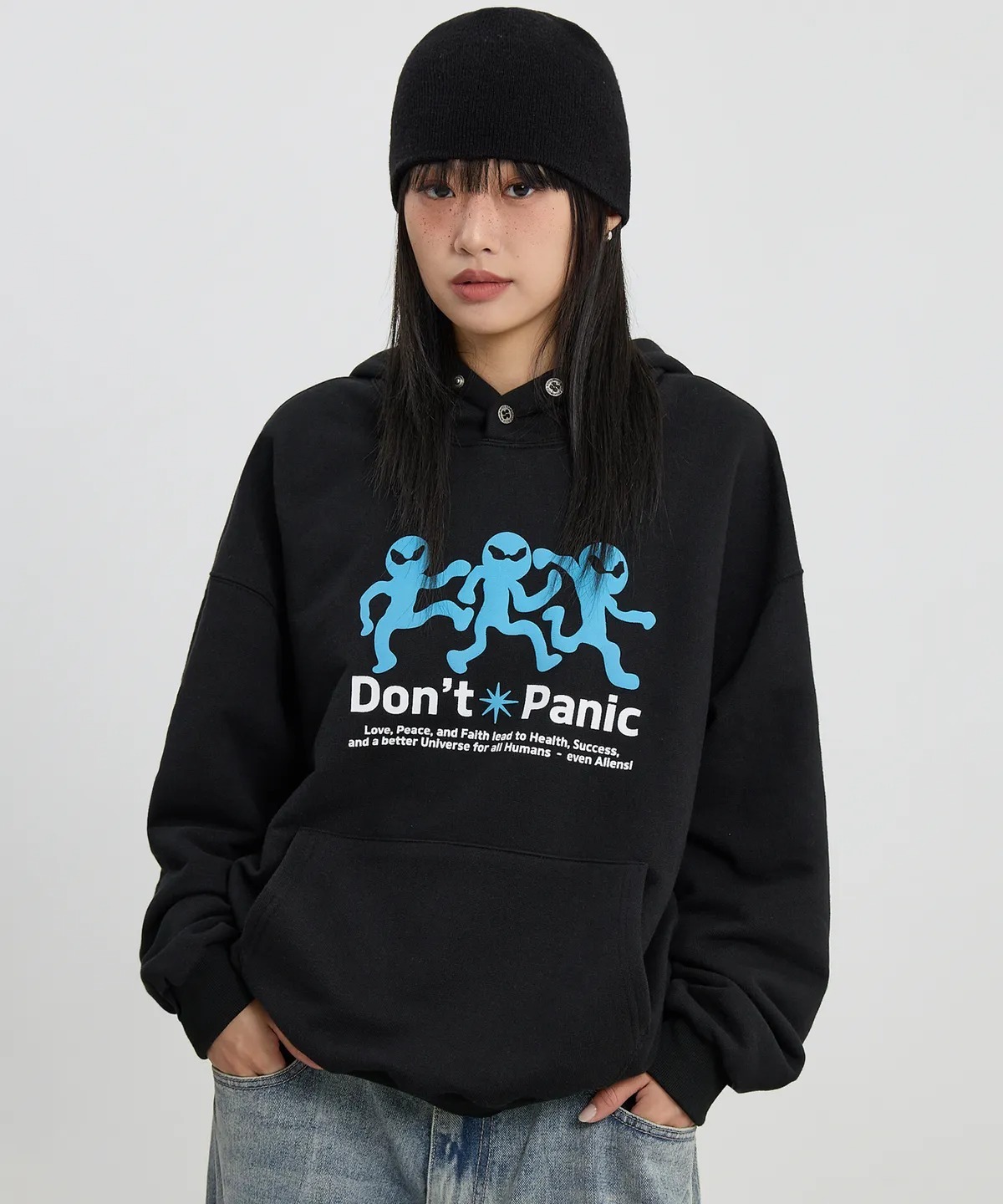 HOODHOOD Three Alien Hoodie