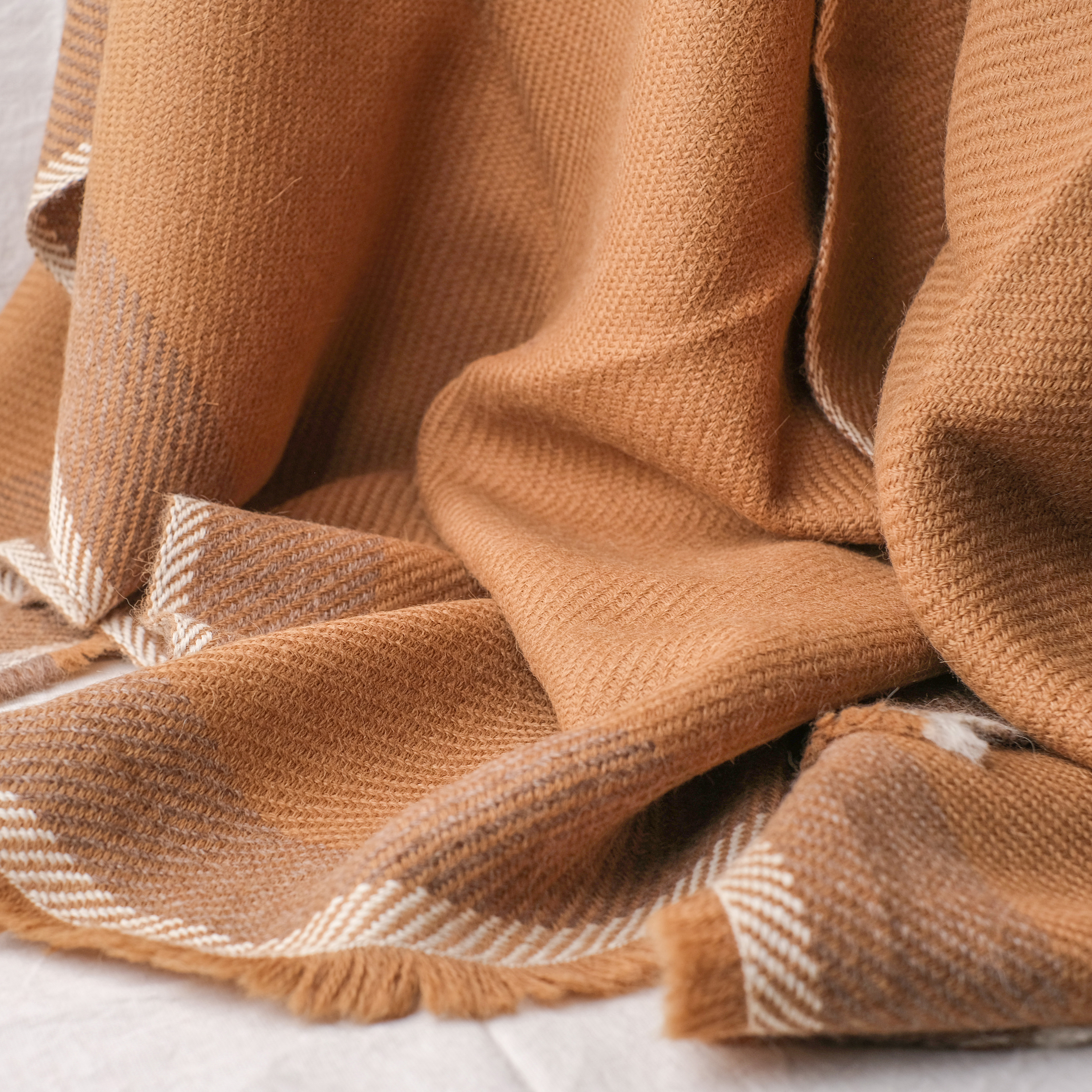 【限量】安地斯羊駝斗篷｜棠木｜秘魯