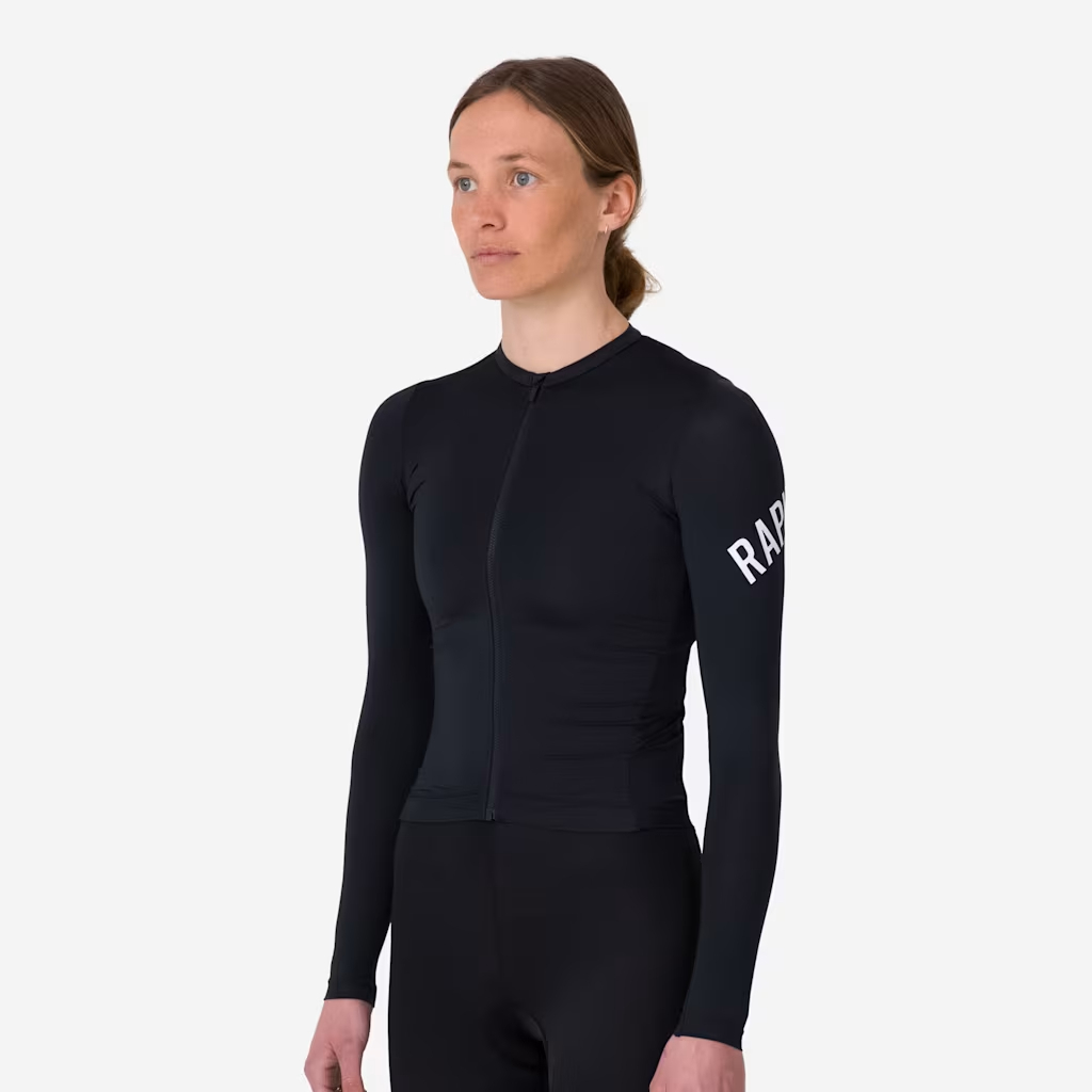 【Rapha 】長袖車衣 PRO TEAM TRAINING JERSEY AGH 極致黑 女