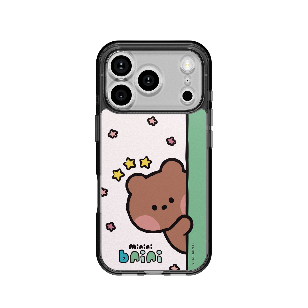 Line Friends Minini 手機背貼膜 / 躲貓貓bnini-VC313