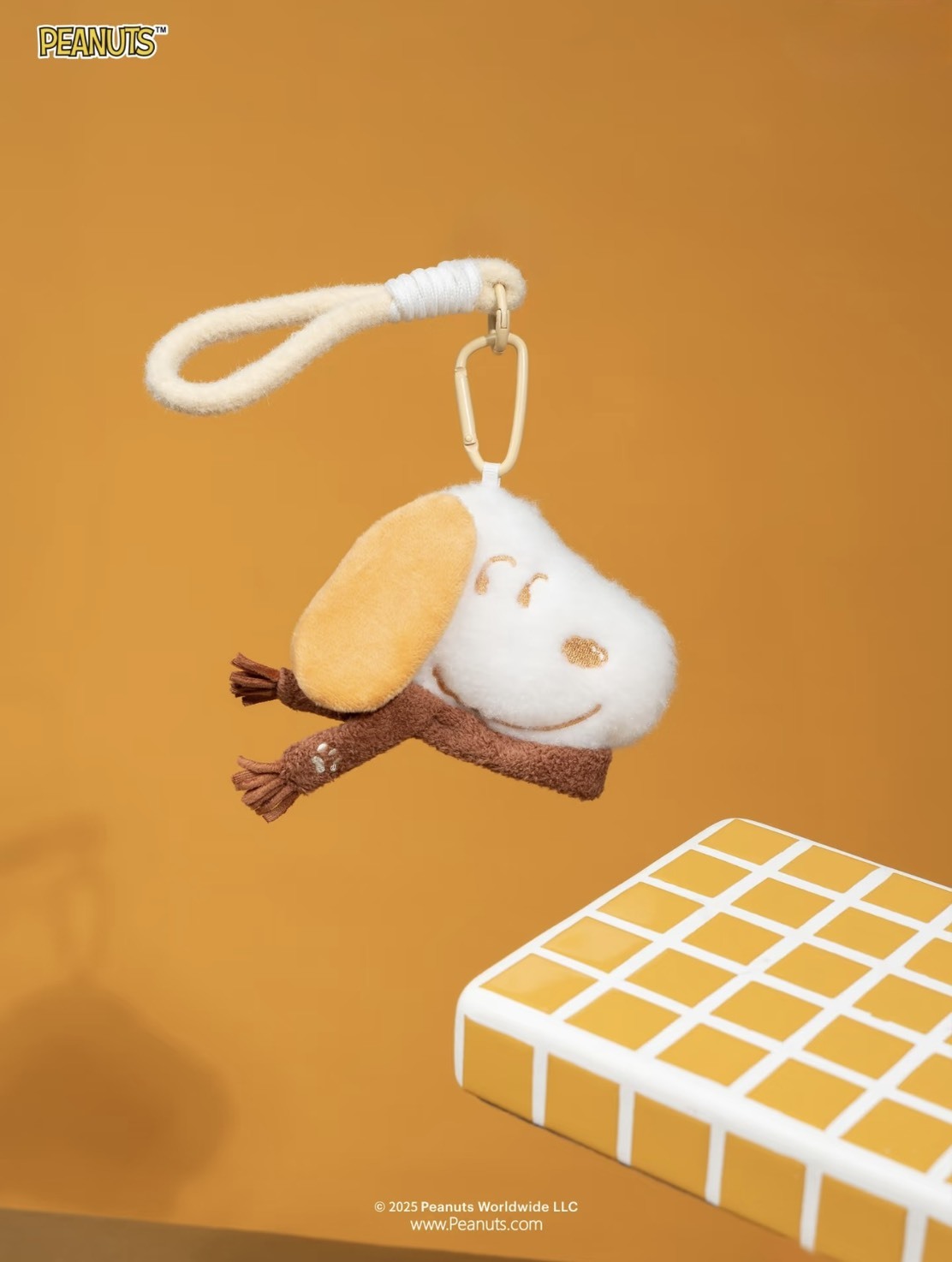 PEANUTS 史努比 冬日系列 毛絨絨吊飾