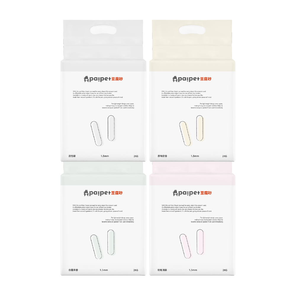 【批發專區】paipet｜豆腐砂2kg 360包 90箱 1棧板