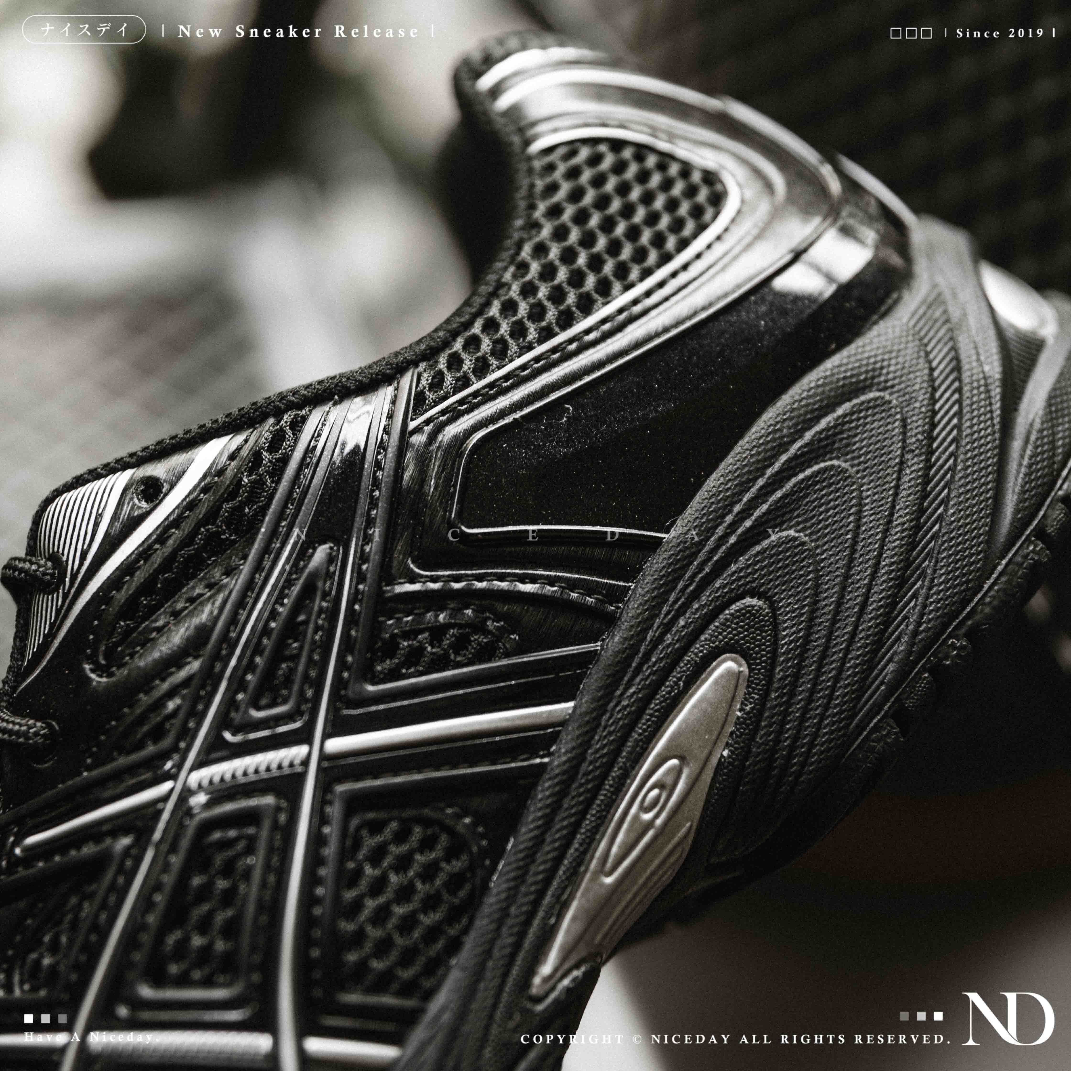 NICEDAY 代購 Asics Gel-Kahana TR Nexus Black 黑 黑銀 黑魂 復古 男女同款 1203A872-001