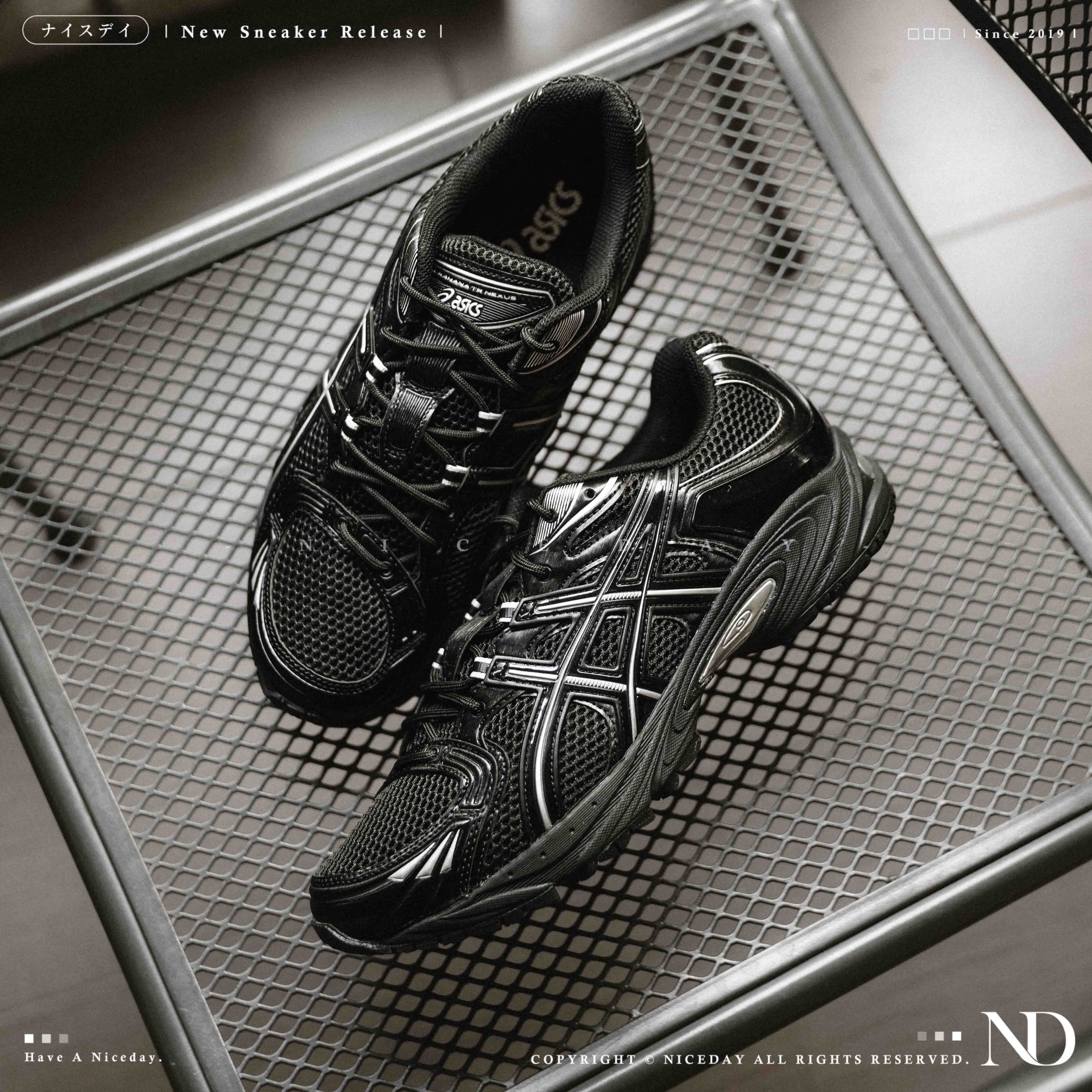 NICEDAY 代購 Asics Gel-Kahana TR Nexus Black 黑 黑銀 黑魂 復古 男女同款 1203A872-001