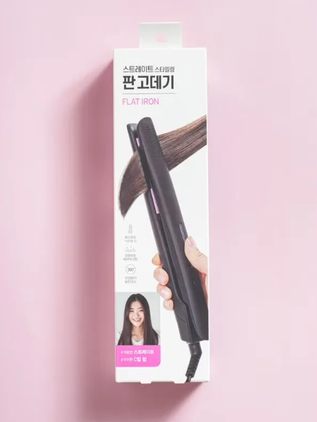 Korean DAISO hair straightener (adapter required)