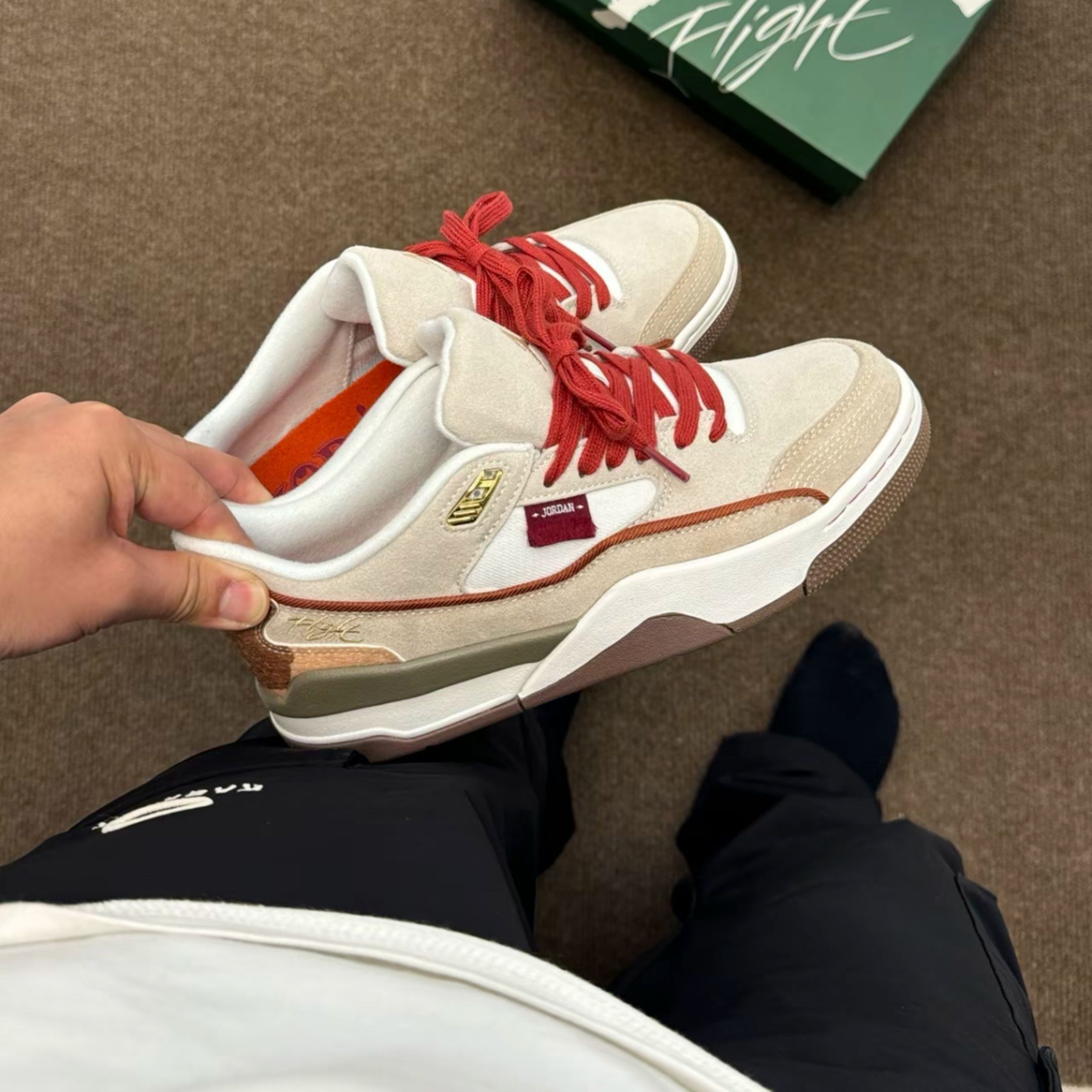 NICEDAY 代購 Nike Jordan Flight Court CNY 馬年 新年 春節 農曆 馬 酒紅 IQ1107-171