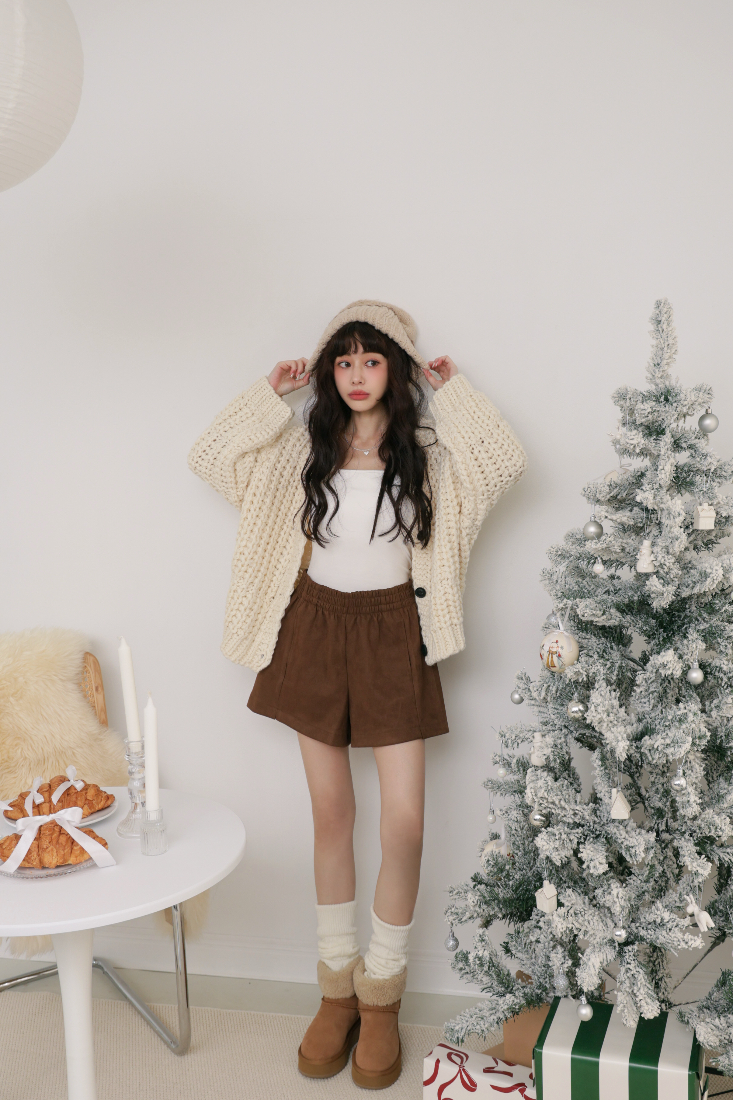 （現貨）手工勾織排釦外罩 O30