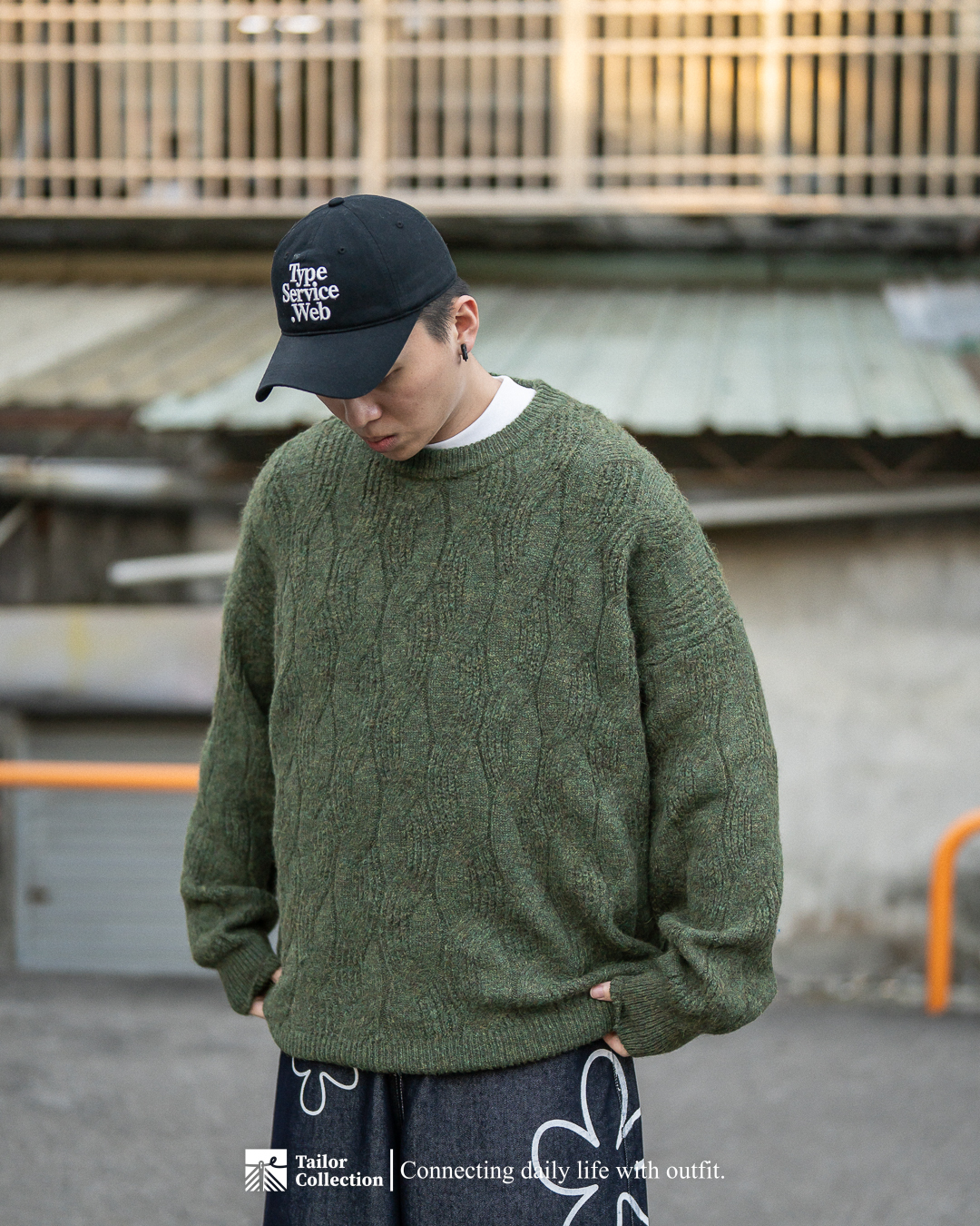 #現貨 Tailor collection 麻花造型 針織毛衣 兩色