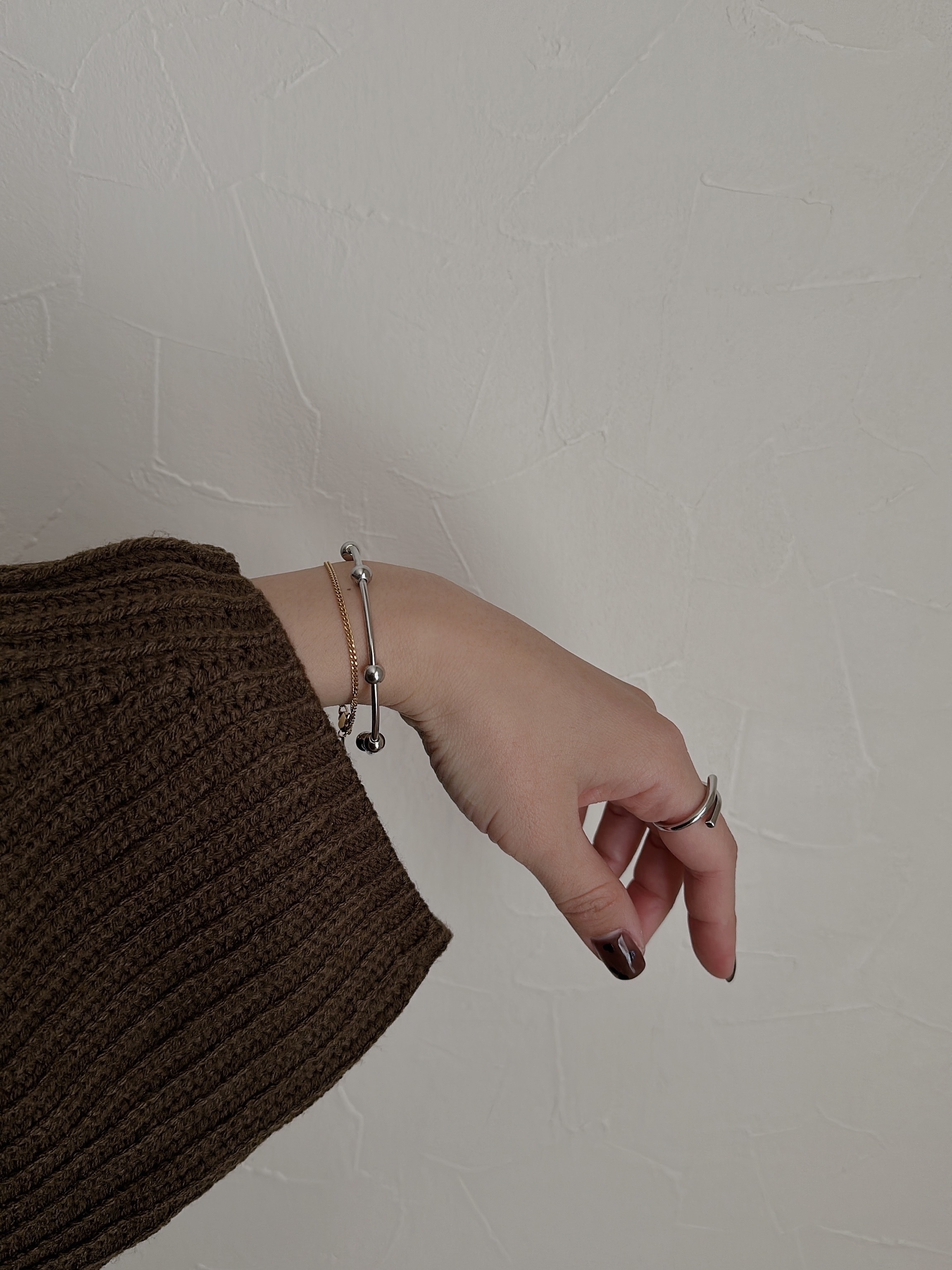 SS ball design bangle