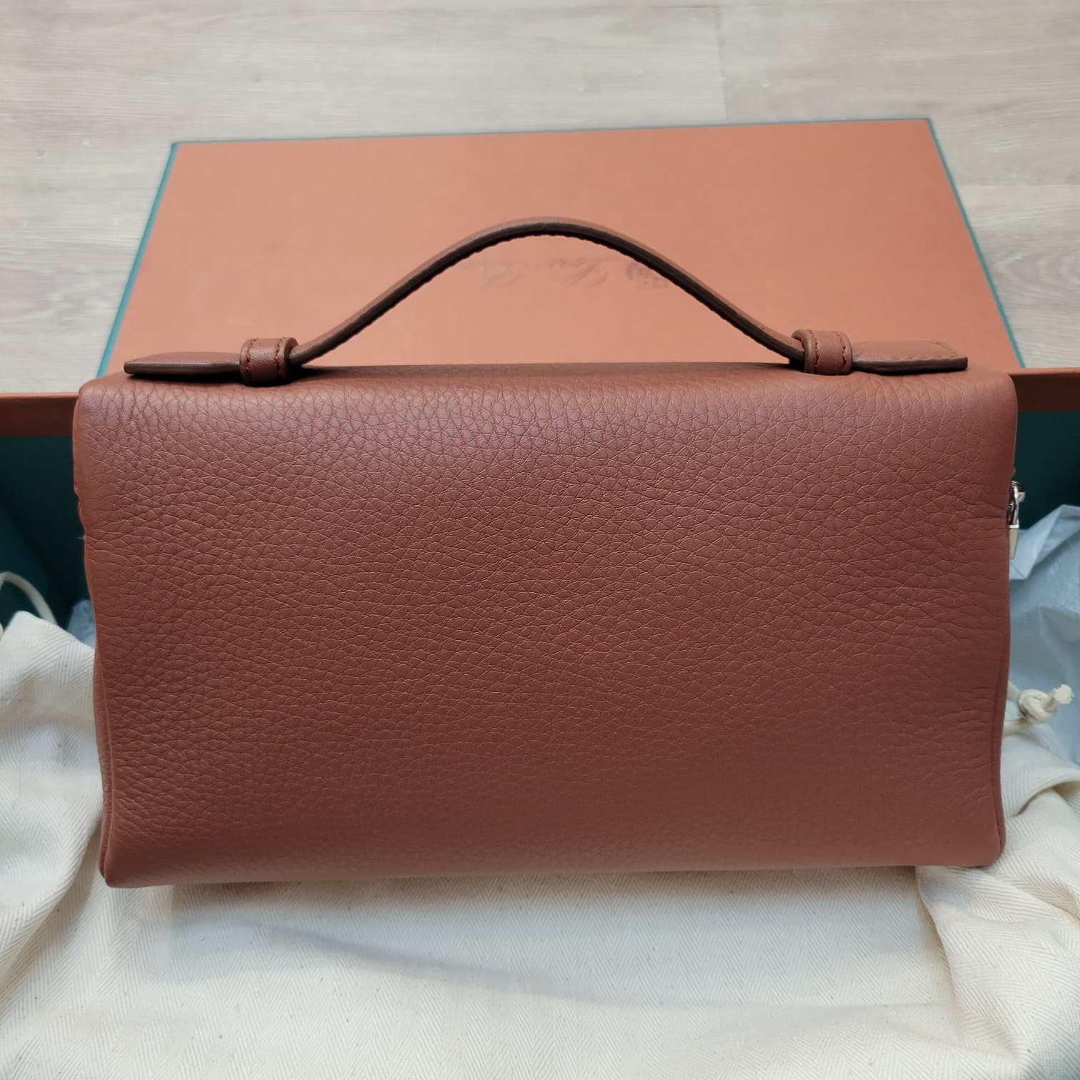 LORO PIANA L19 Kummel/Antique Silver 楓葉紅