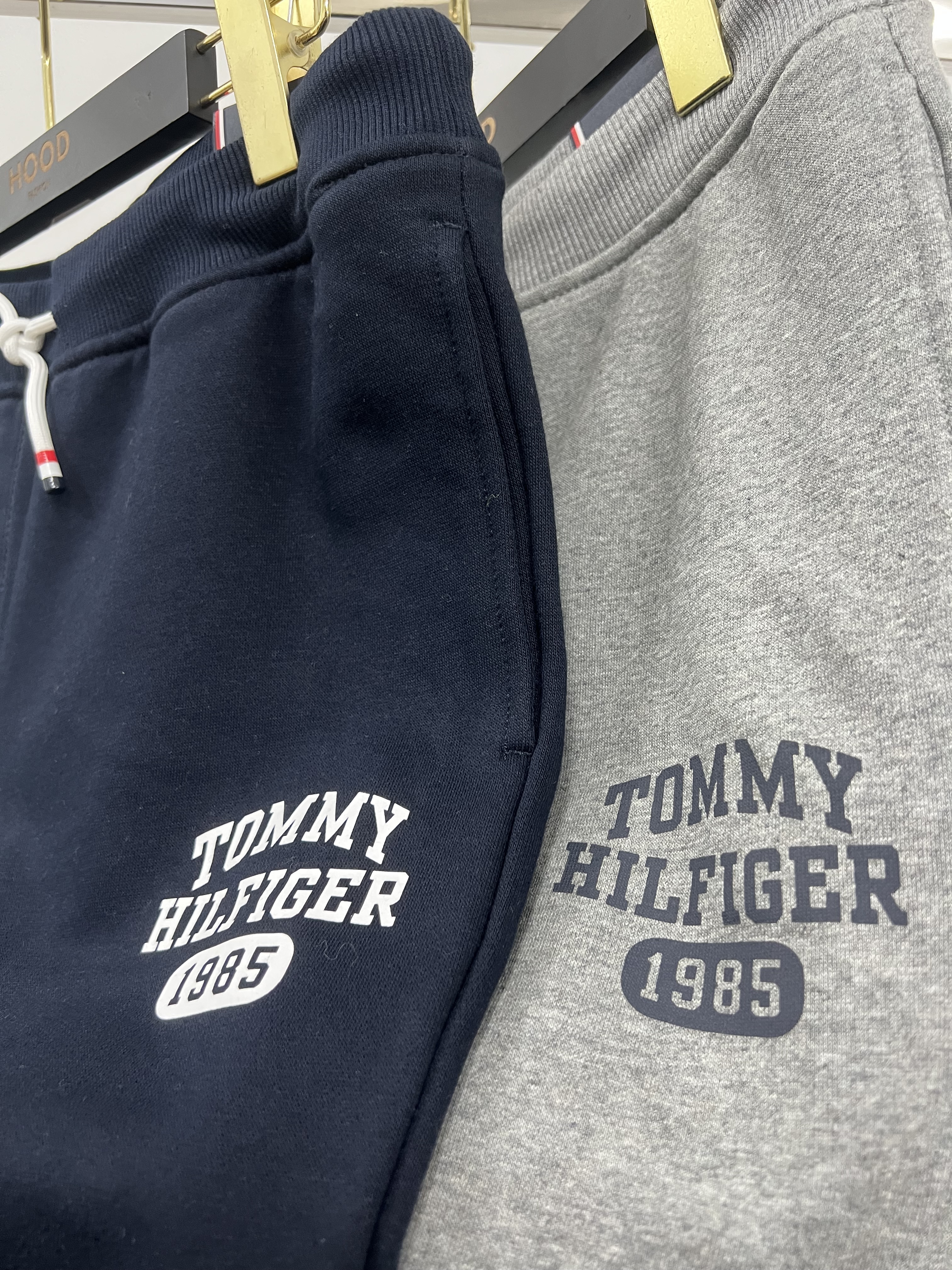 Tommy Hilfiger 1985運動長褲-青年款灰藍兩色