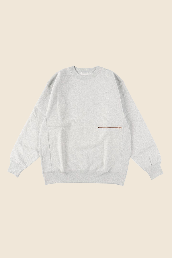 EEL - 長袖TEE（淺灰）