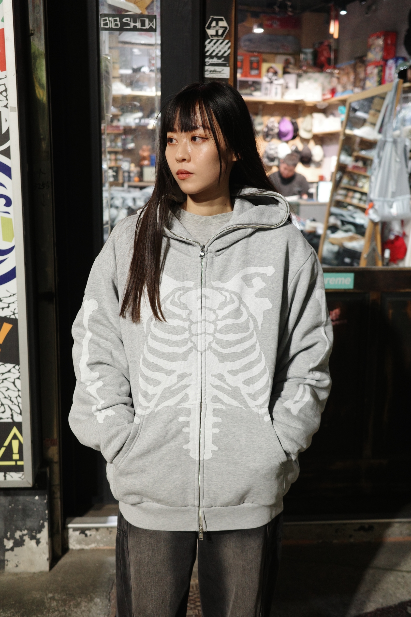 BAPE 骨頭鯊魚外套