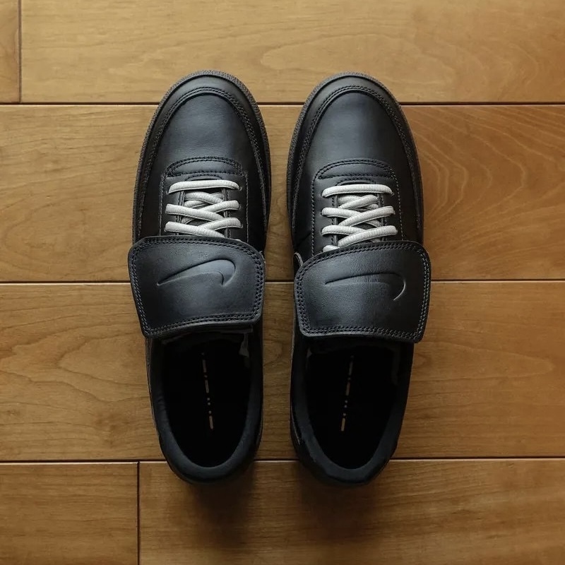 NIKE KILLSHOT 2 PRM 全黑 皮革 足球鞋 外翻鞋舌 復古 休閒鞋 男鞋 IR0801-010