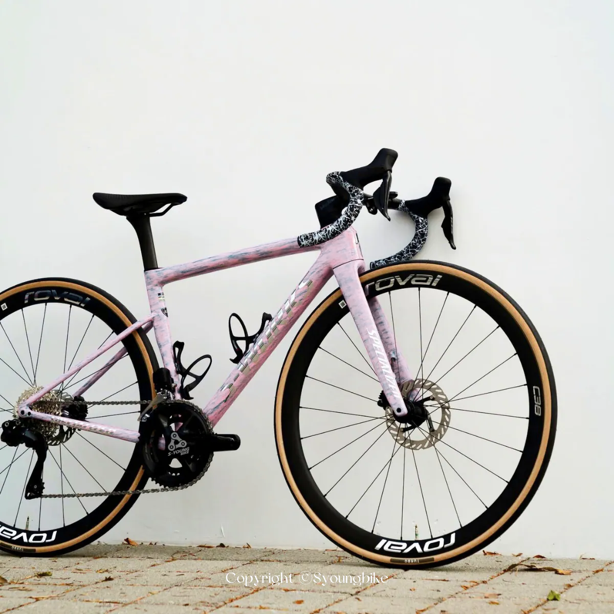 現貨新色【Specialized】S-Works Tarmac SL8 車架組 / 棉花糖粉藍