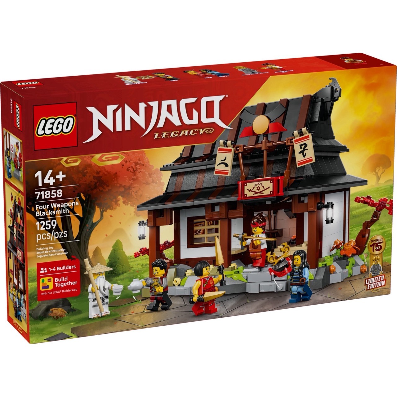 LEGO 71858 四武鐵匠舖15 週年紀念版LEGO® Ninjago系列