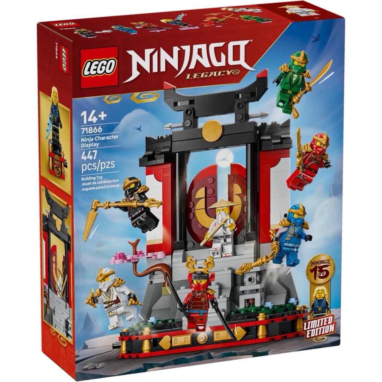 LEGO 71866 忍者角色擺飾15 週年紀念版LEGO® Ninjago系列