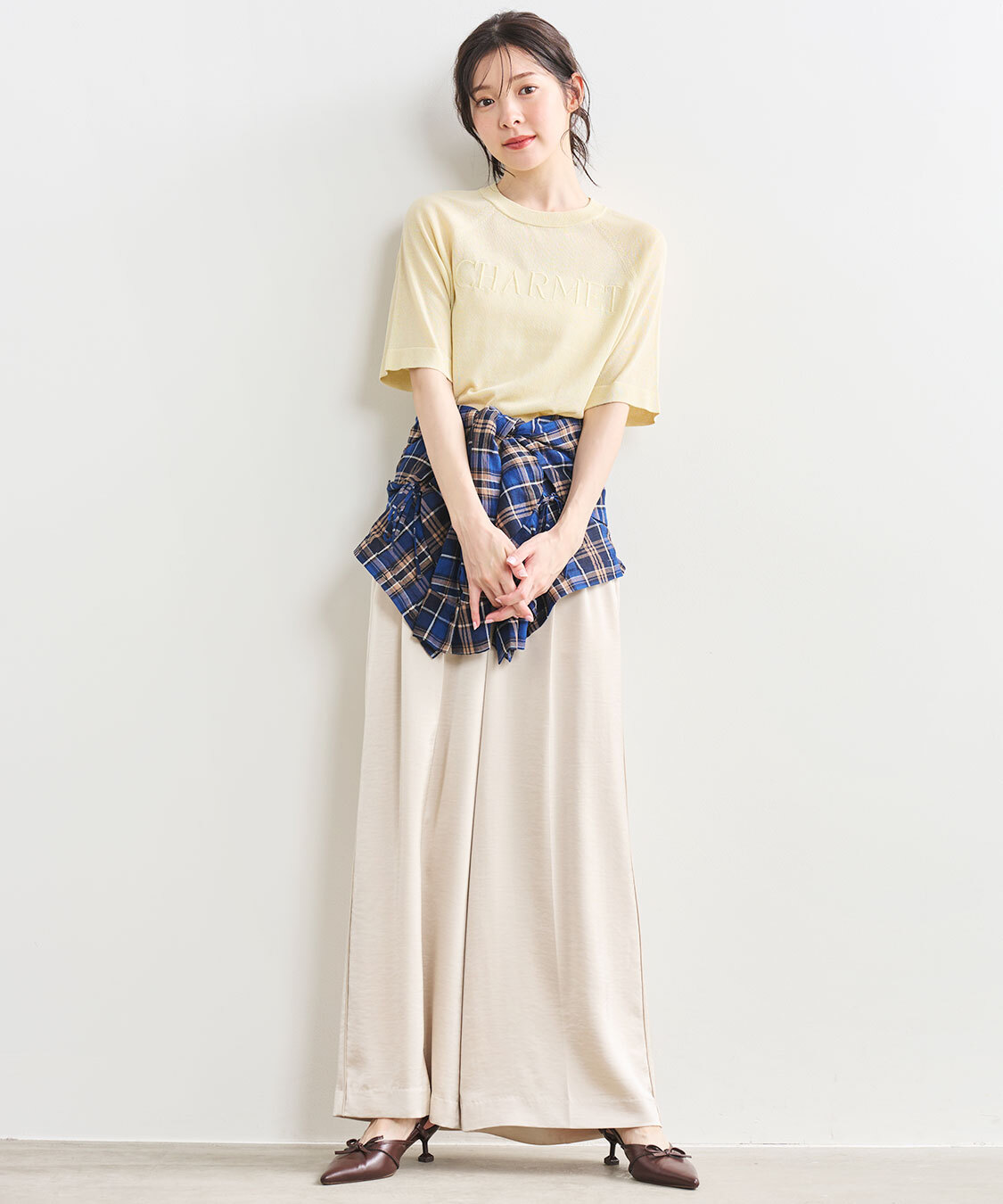 [預購] 折扣COCO DEAL 緞面寬褲