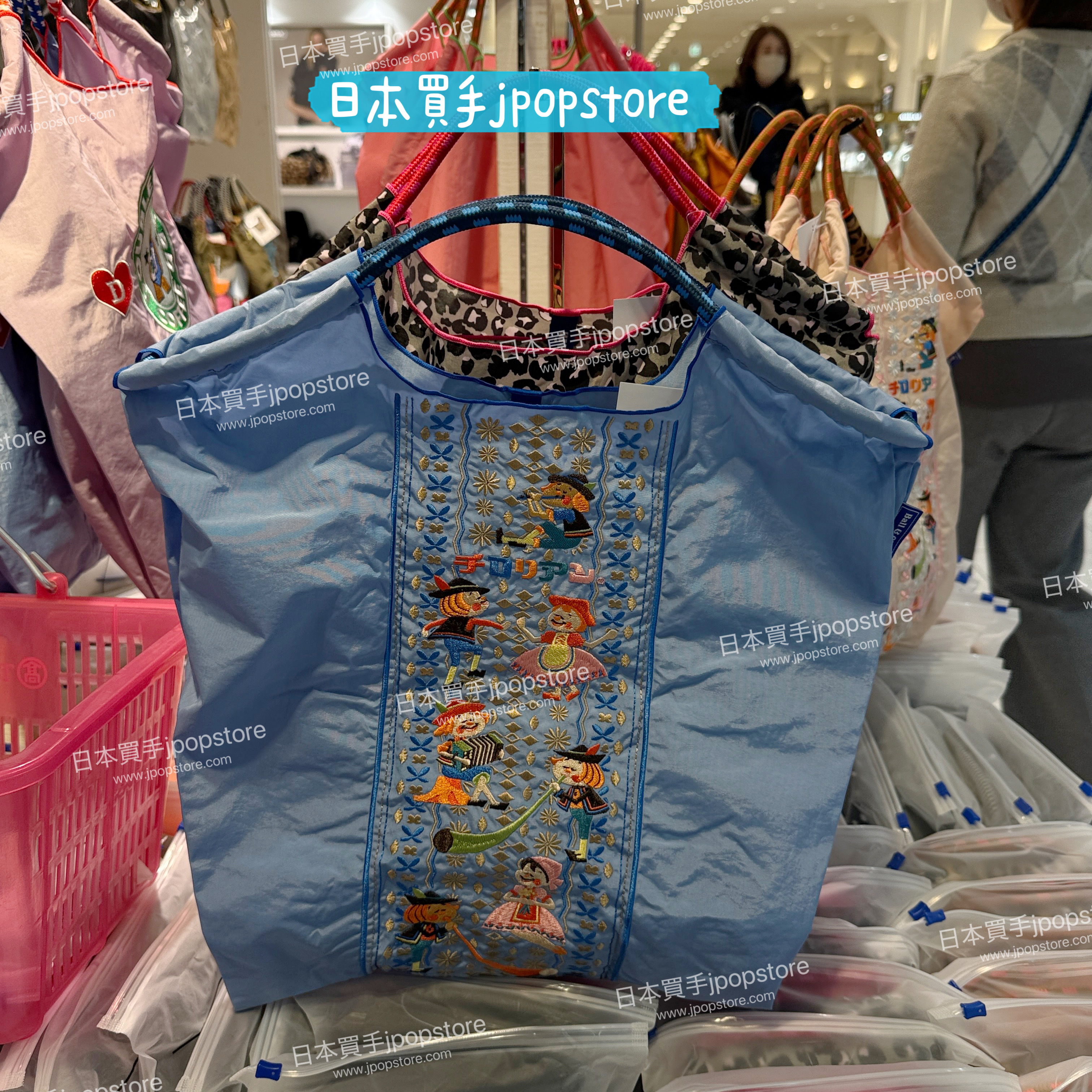 Ball & Chain × チロリアン（千鳥屋）聯名刺繡 Eco Bag